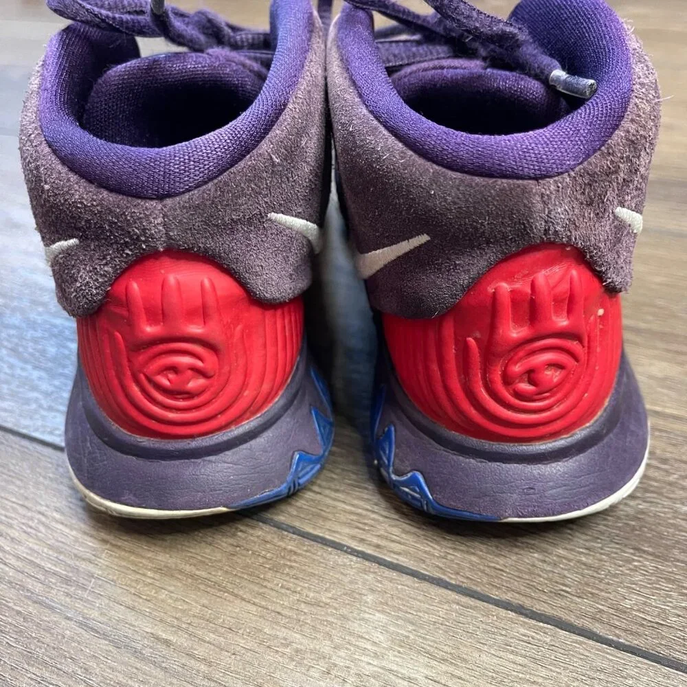Nike Kyrie Irving 6 BG Enlightenment Sneaker Youth 1‎ Purple Basketball Casual